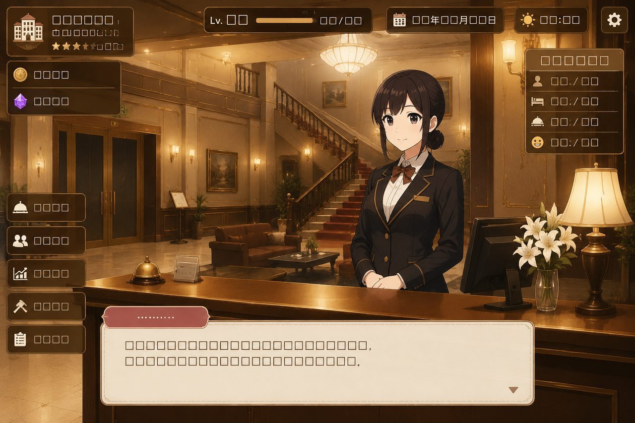 蛋少女 角色养成 场景图 7